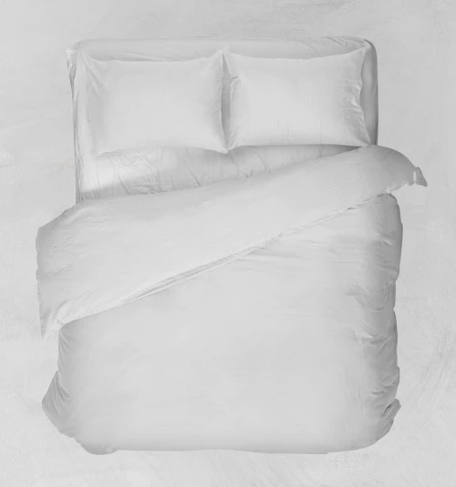 Σεντόνι Υπέρδιπλο Με Λάστιχο Polycotton 160x200+25εκ Λευκό Basic Collection Viopros