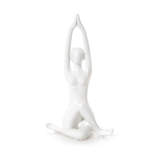HFA Φιγούρα Mignon Γυναίκα Yoga Thunderbold White 23cm