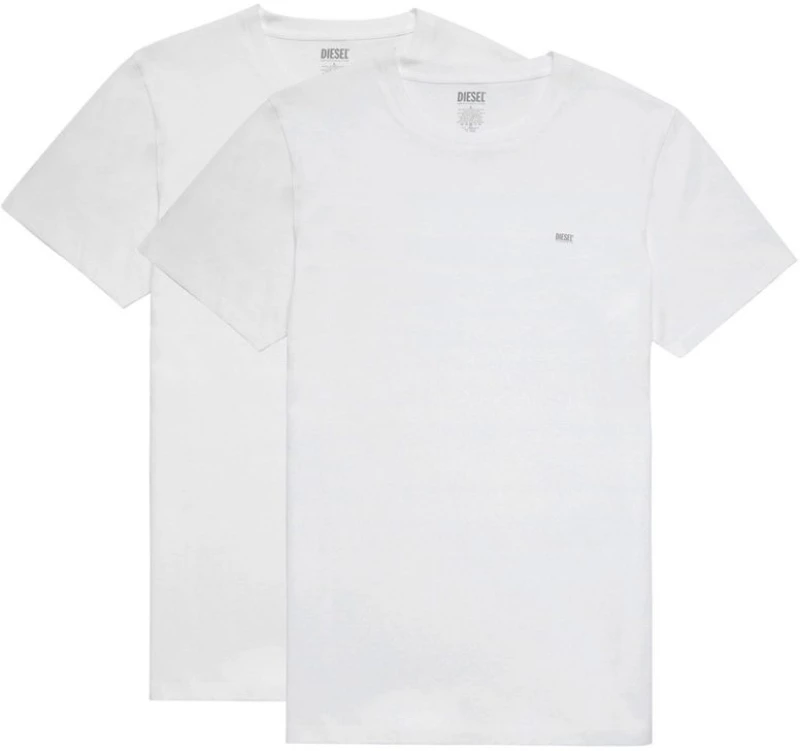 DIESEL UMTEE-RANDAL TUBE 2PACK T-SHIRT MEN DIESEL ΛΕΥΚΟ (A05427-0LDAS-E0041)