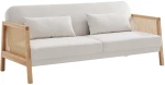AMMOS ΚΑΝΑΠΕΣ ΚΡΕΒΑΤΙ 3ΘΕΣΙΟΣ OFF WHITE 196x82x81