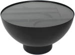 ARCHES COFFEE TABLE ΜΑΥΡΟ 70x70x40