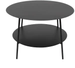 SIMPLE COFFEE TABLE ΜΑΥΡΟ 60x60x40