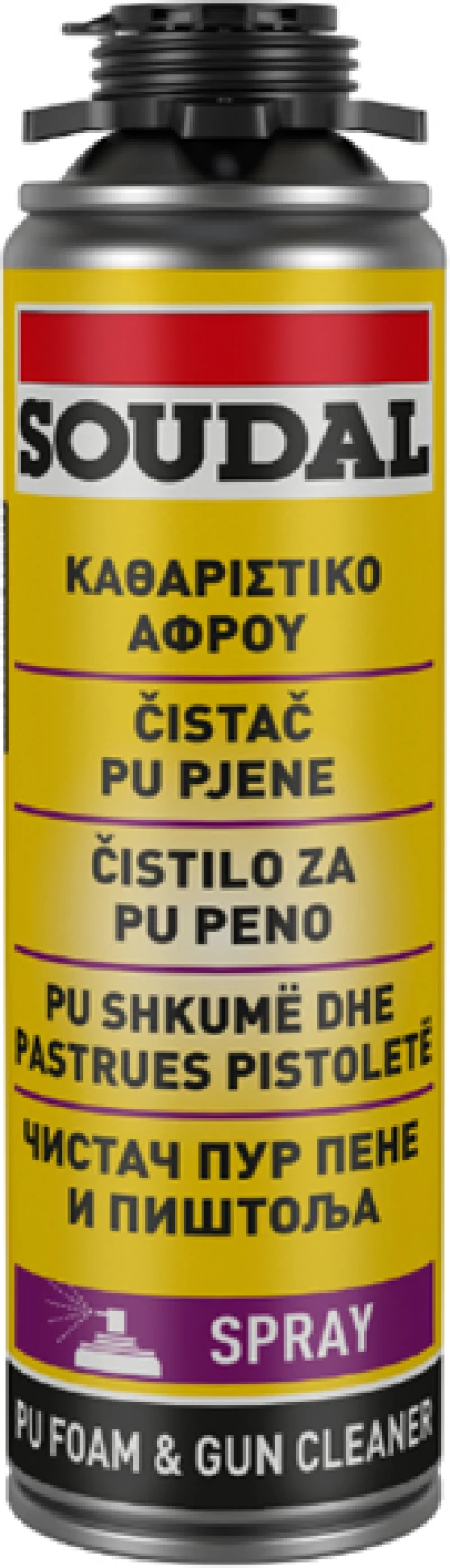 SOUDAL Καθαριστικό Αφρού PU Πιστολιού & Σπρέι 500ml