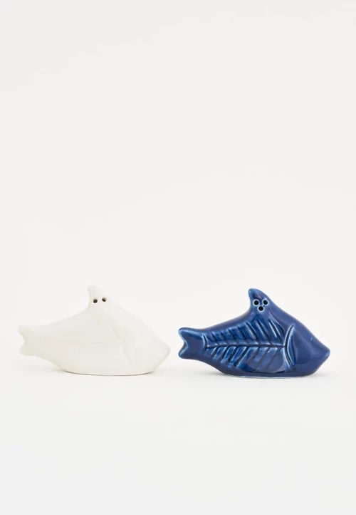Σετ Αλάτι & Πιπέρι Ψάρι 9x6cm