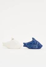 Σετ Αλάτι & Πιπέρι Ψάρι 9x6cm