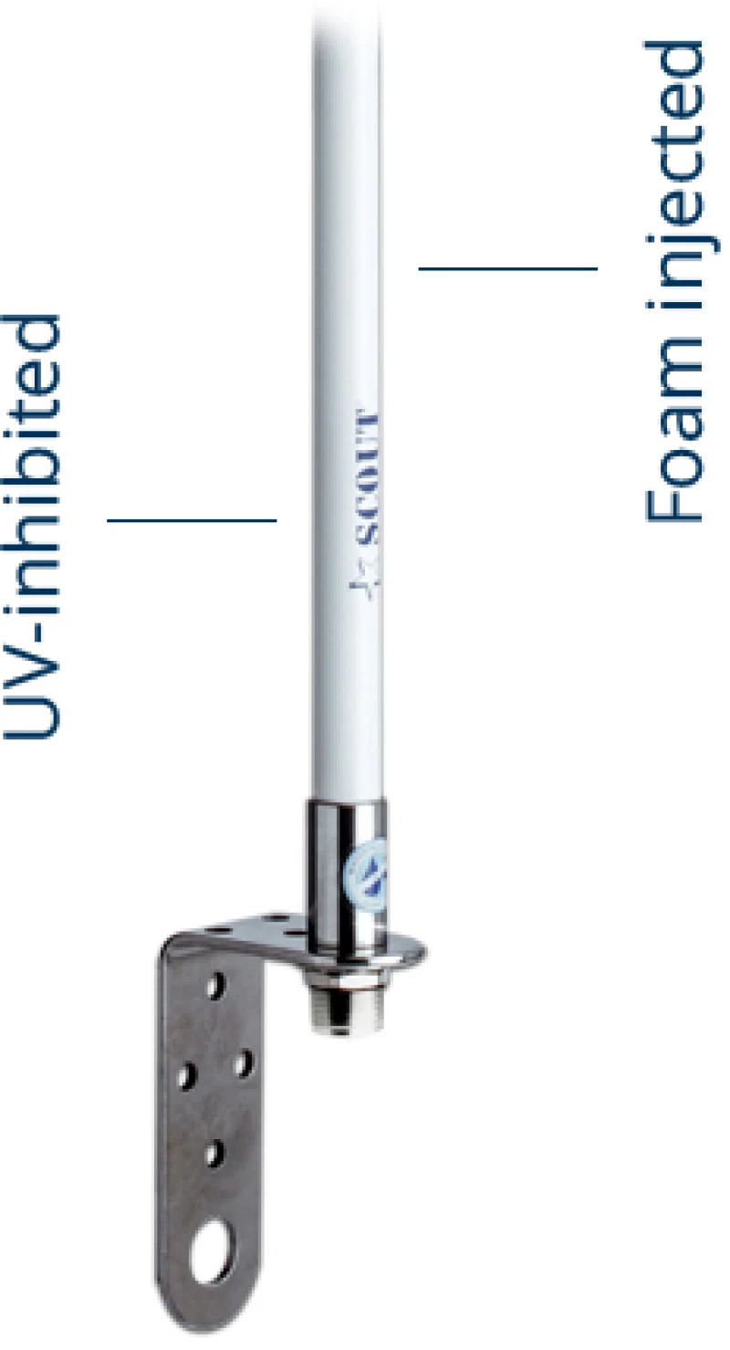 Scout® Κεραία Omnidirectional WiFi 2.4GHz Fiberglass KS-61 0,9m (3')