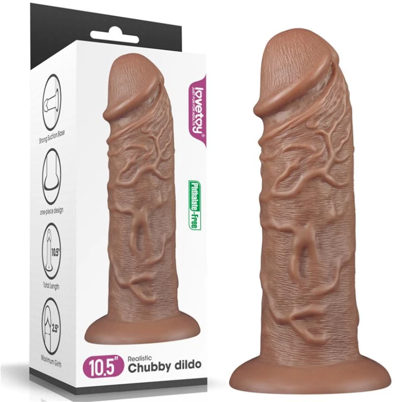 Dildo King 10.5 Brown