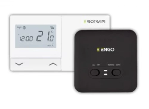 ENGO CONTROLS E901WIFI ΔΙΑΔΙΚΤΥΑΚΟΣ ΑΣΥΡΜΑΤΟΣ ΘΕΡΜΟΣΤΑΤΗΣ ΜΕ Wi-Fi