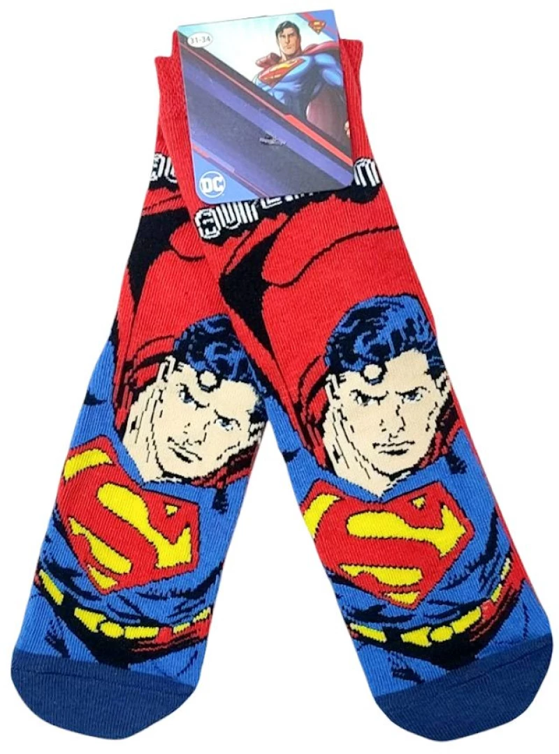 ΠΑΙΔΙΚΕΣ ΚΑΛΤΣΕΣ DISNEY SUPERMAN SM21561 ΚΟΚΚΙΝΟ (19-38)