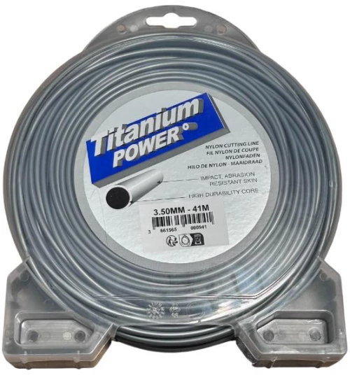ΜΙΣΙΝΕΖΑ ΣΤΡΟΓΓΥΛΗ TITANIUM 4,0mm (29MT)