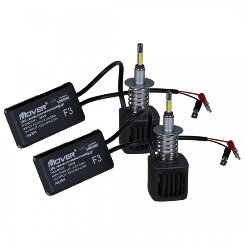 Led Kit F3 Samsung Mover H3 6500k 26w 5200lm LSMH3