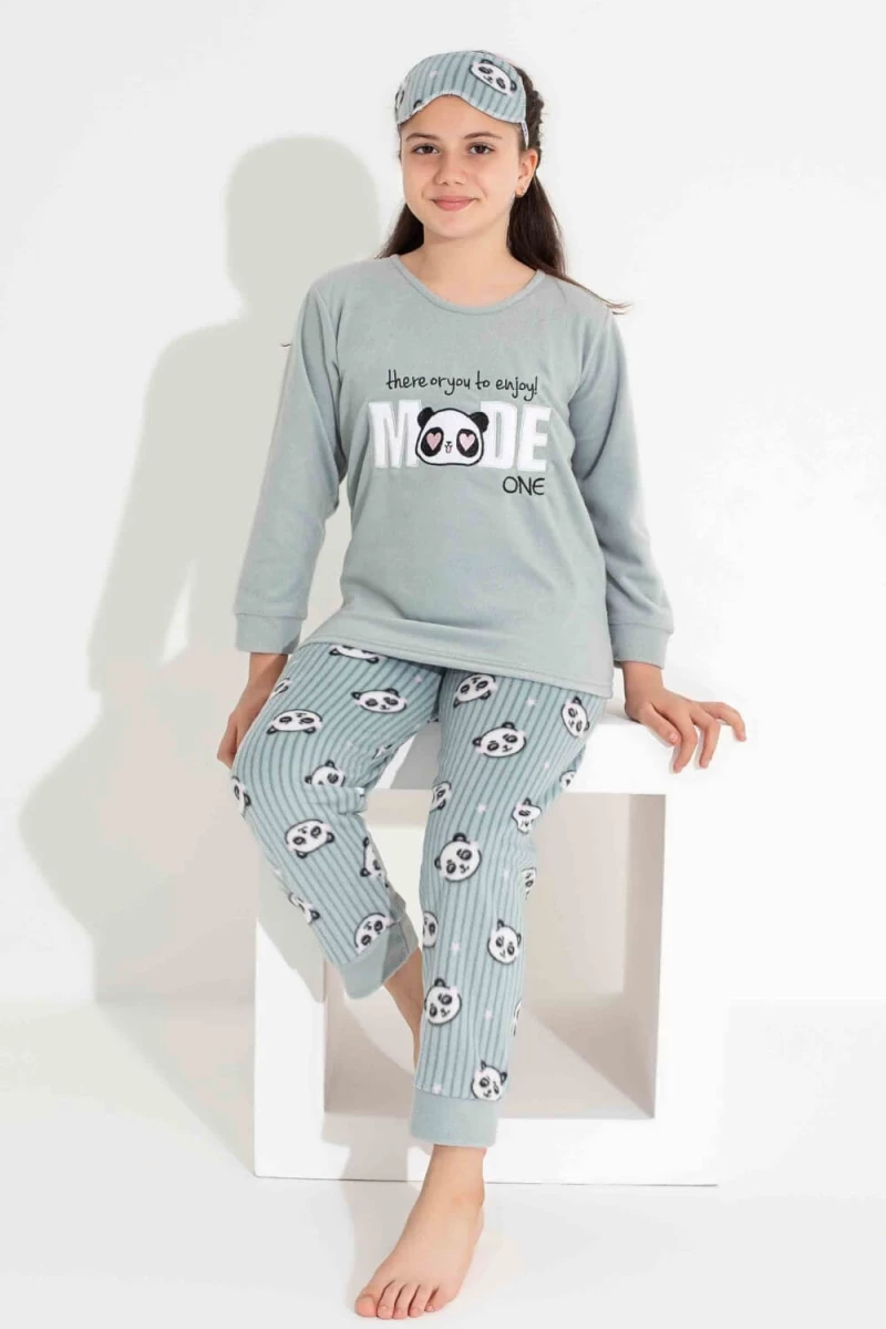 Παιδική Πιτζάμα Fleece R2715 - ΜΕΝΤΑ