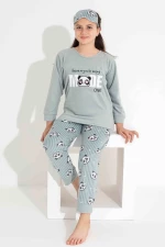 Παιδική Πιτζάμα Fleece R2715 - ΜΕΝΤΑ