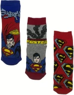 Παιδικές Κάλτσες Αντιολισθητικές Superman 3 Ζεύγη 21562 - ΠΟΛΥΧΡΩΜΟ