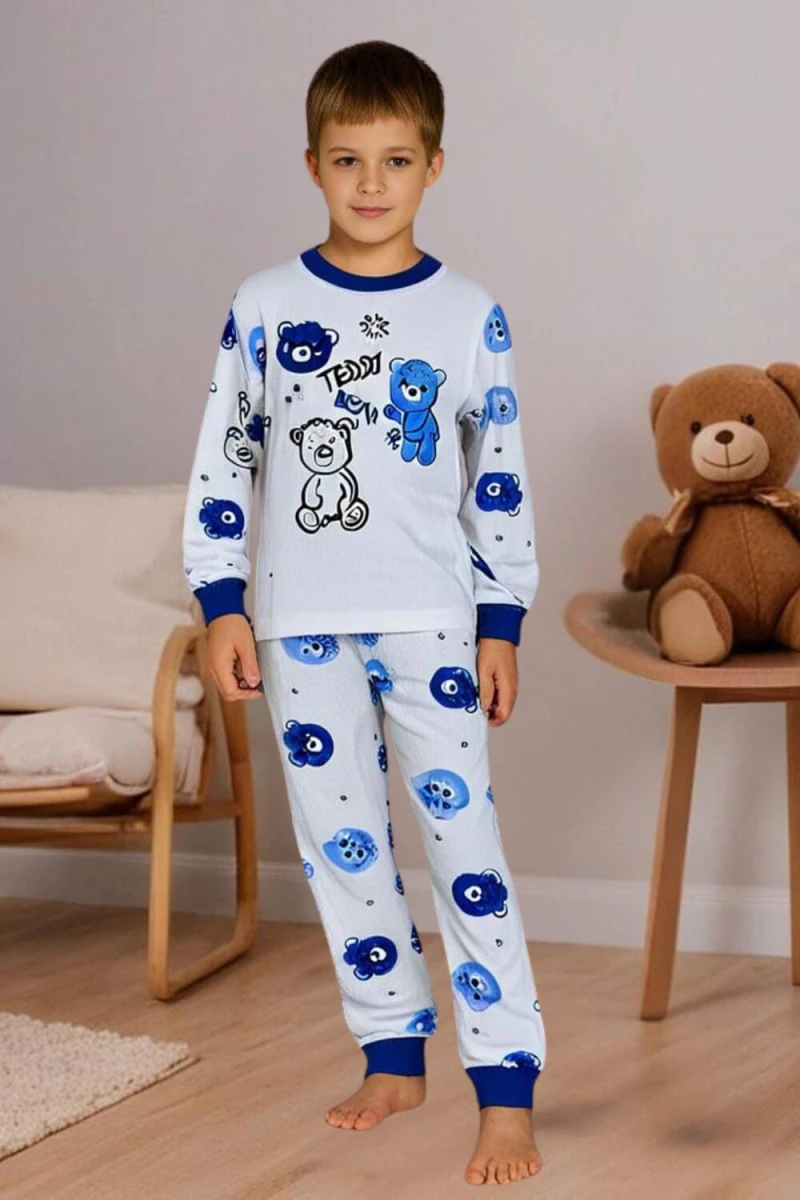 Παιδική Πιτζάμα Αγόρι Teddy Dear W10002 - ΡΑΦ