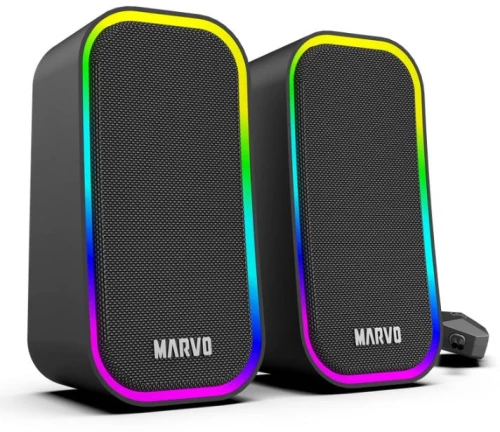 MARVO SG285 HXEIA ME LED ΦΩΤΙΣΜΟ  ΜΑΥΡΟ