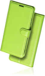 Naxius Case Book Green XiaoMi RedMi Note 13 Pro 4G_Poco M6 Pro 4G Naxius