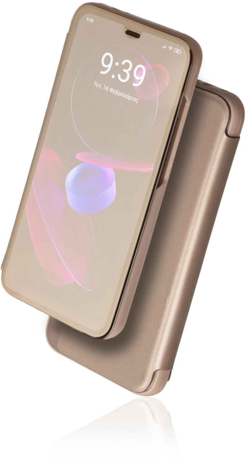 Naxius Case View Gold XiaoMi RedMi Note 13 Pro 4G_Poco M6 Pro 4G Naxius