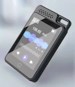 RUIZU MP3 player C1 με οθόνη αφής 2.4"  64GB  ελληνικό μενού  μαύρο