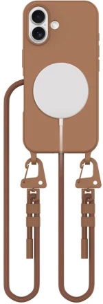 Tech-Protect MagNecklace MagSafe Chocolate Brown-Apple iPhone 16