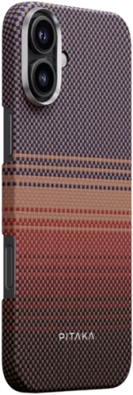 Pitaka Tactile Woven Case Sunset -  iPhone 16 (KI1601U)