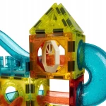Kruzzel Μαγνητικό παιχνίδι κατασκευών Magnetic Blocks 77τμχ 022684