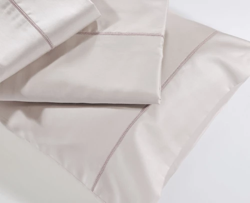 Σετ Σεντόνια Down Town Solid Colours S250/19 Soft Pink Βαμβακοσατέν   - Υπέρδιπλο 245 x 270