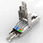 EZ-RJ457STL - Cat.7, RJ45 Θωρακισμένο Βύσμα, Tool Free - 1 τεμ
