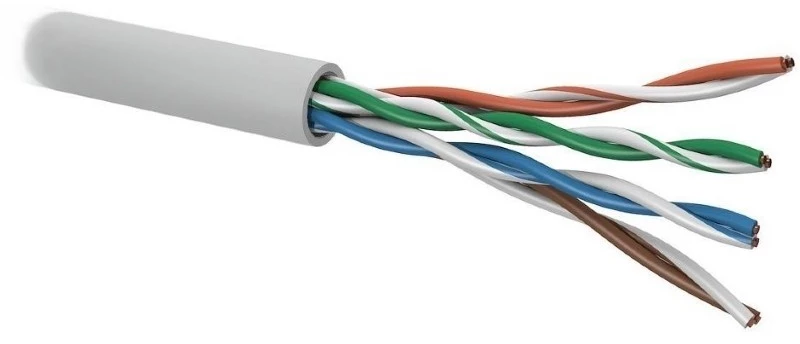 Conexpro 5EUTP, Εσωτ. χώρου καλώδιο UTP, CAT5e, PVC, 24AWG, 305m, γκρί