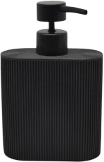 DISPENSER ΠΟΛΥΕΣΤΕΡΙΚΟ ΡΙΓΕ ΣΕ ΜΑΥΡΟ ΜΑΤ ΧΡΩΜΑ  10,5x5x16,5εκ.ANKOR