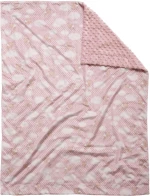 DAS BABY ΚΟΥΒΕΡΤΑ FLEECE 75X100 RELAX 4902 PINK
