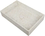 Νιπτήρας επικαθήμενος με βαλβίδα DION Fruitcake CS-0069 KARAG 60x39x12cm