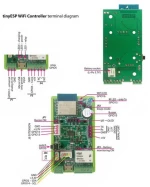 TinyControl LANKON-044, tinyESP WiFi controller - με οθόνη