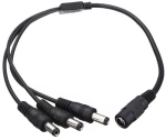 EZ-DCSP3, 1xDC Θηλυκό σε 3xDC Αρσενικό καλώδιο 5.5*2.1mm 40cm