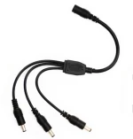 EZ-DCSP3, 1xDC Θηλυκό σε 3xDC Αρσενικό καλώδιο 5.5*2.1mm 40cm