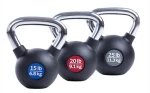 Viking Viking C-628 Rubber Kettlebell Λαβή Χρωμίου - 24.00 kgr VIKI-102427