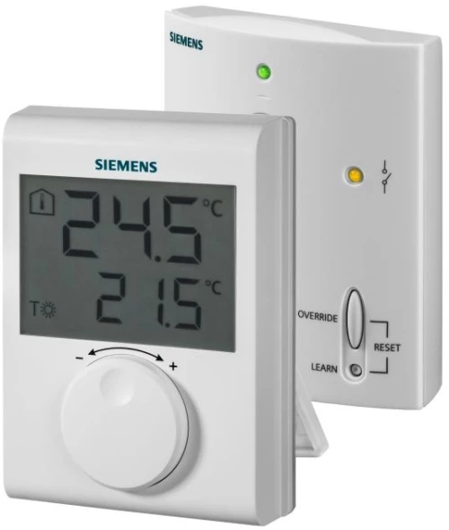 Siemens ΘΕΡΜΟΣΤΑΤΗΣ ΧΩΡΟΥ ΨΗΦΙΑΚΟΣ ΑΣΥΡΜΑΤΟΣ RDH100RFSET SIEMENS KANEL-120.RDH100RF/SET