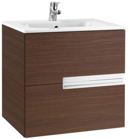 Roca ΕΠΙΠΛΟ ΜΠΑΝΙΟΥ 60x46x56,5cm 2 ΦΥΛ. VICTORIA-N ΜΕ ΝΙΠΤΗΡΑ 154 WENGE ROCA KANEL-386.A855834154