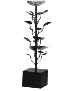 Artekko Gasea Κηροπήγιο Μεταλλικό (13x13x30)cm Artekko 41950