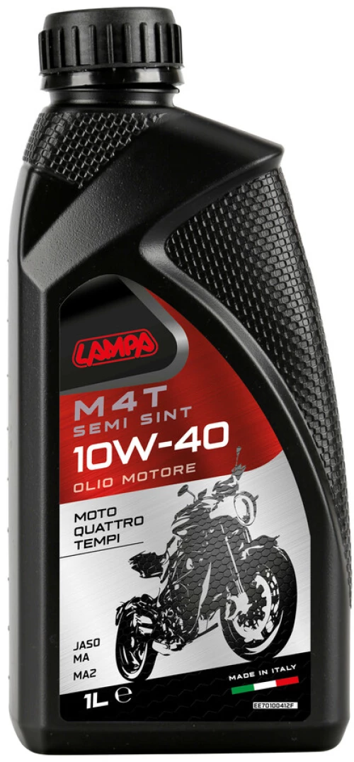 Lampa ΛΑΔΙ ΚΙΝΗΤΗΡΑ 10W-40 M4T SEMI SINT ΗΜΙΣΥΝΘΕΤΙΚΟ MOTO 4 TEMPI 1L LAMPA - 1 ΤΕΜ. L0041.2