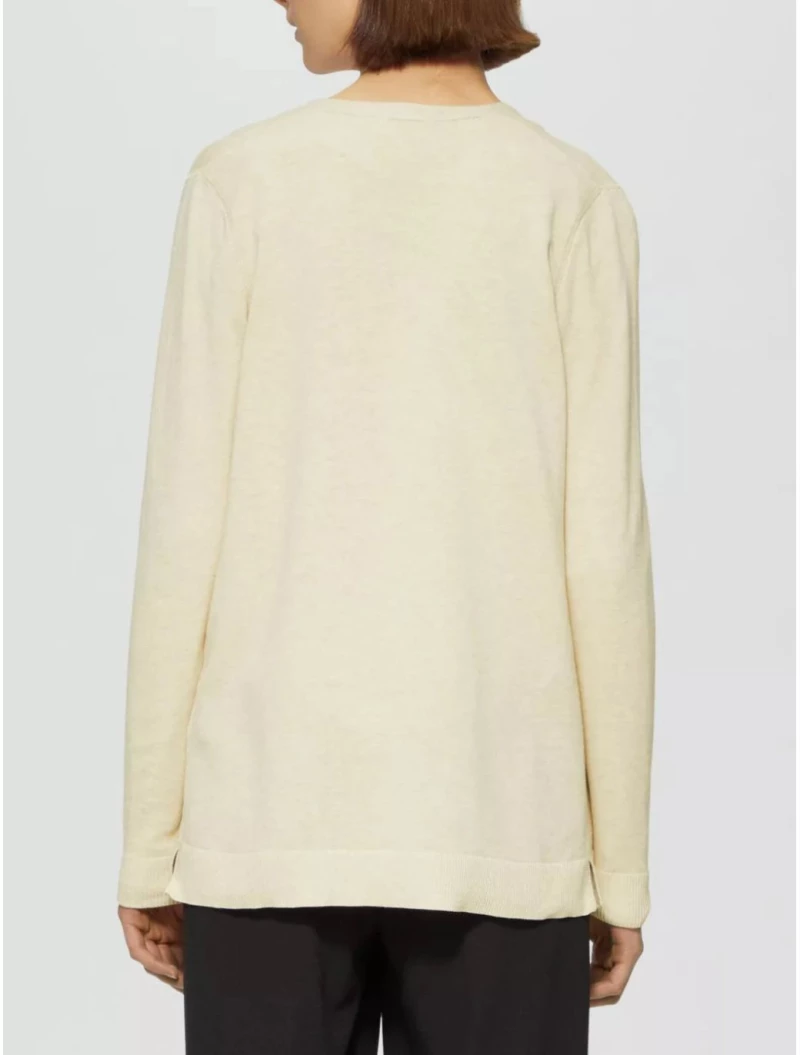 S.OLIVER Γυναικεία μπέζ πλεκτή ζακέτα 2155492-81W1 beige