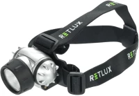 Φακός Κεφαλής Retlux RPL 501 150 Lumens IP 20 Απόσταση Δέσμης: 10m