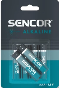 Μπαταρία Αλκαλική SENCOR LR03 AAA 4+2 τεμ.