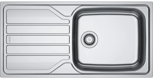 Franke Flash FLN 611-100 Ένθετος Ανοξείδωτος νεροχύτης Σατινέ Μ100xΠ50cm