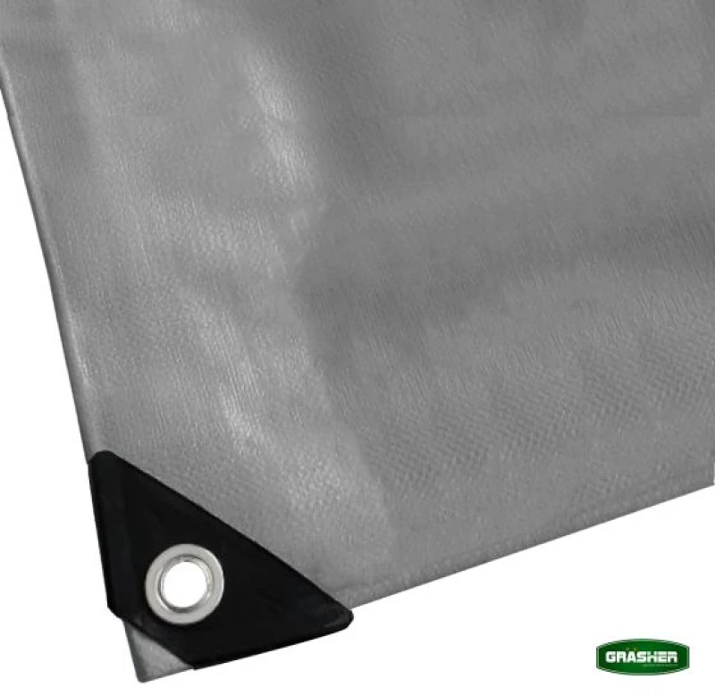 Αδιάβροχος Μουσαμάς - Τέντα 8x10m 250gr/m² GRASHER Με Κρίκους