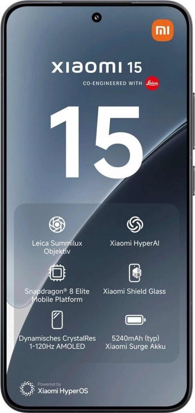 Xiaomi 15 5G (12GB/512GB) Black