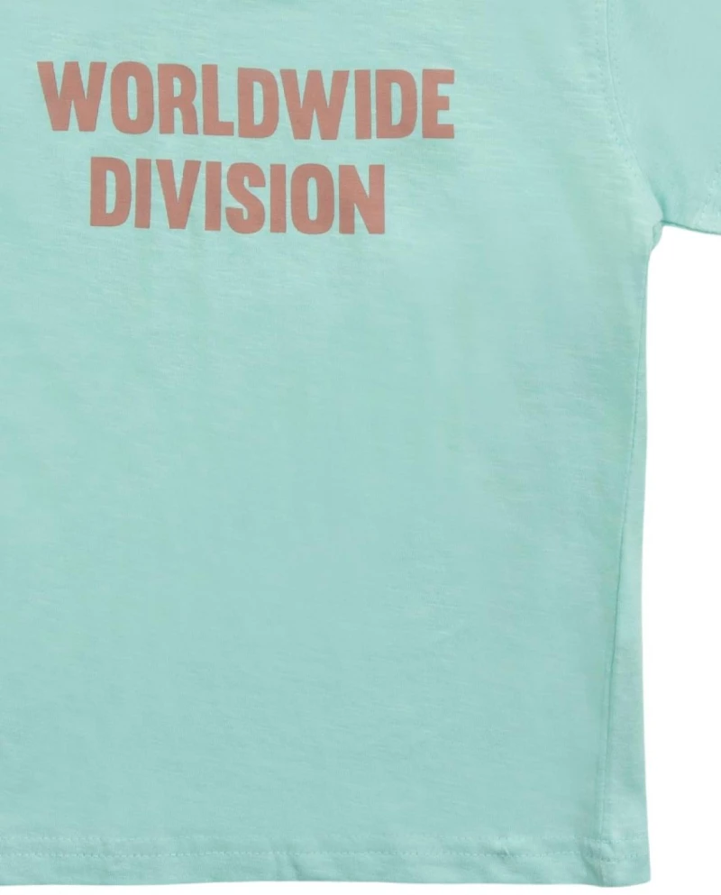 Μπλούζα "Worldwide division" μέντα