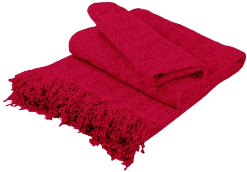 Ριχτάρι Σενίλ Fuchsia Διθέσιο 180x240εκ.