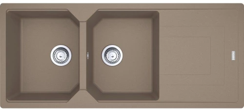 Franke Urban UBG 621-116 Ένθετος Γρανιτένιος Νεροχύτης 116x50cm GSC Oyster Σετ