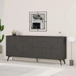 493033 ΜΠΟΥΦΕΣ DUNE PAKOWORLD ΣΕ ΑΝΘΡΑΚΙ ΑΠΟΧΡΩΣΗ 181X35X77.4ΕΚ